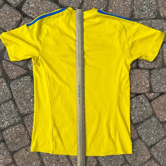 Adidas Ukraine Soccer Jersey Men Sz S - Picture 8 of 9